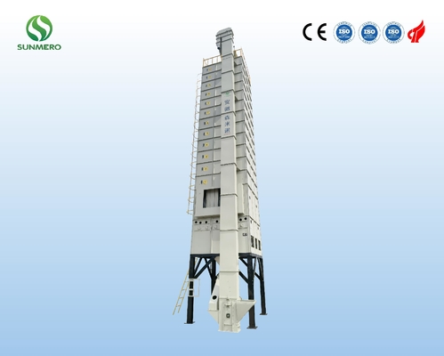 চাল প্রক্রিয়াকরণের আগে রাইস মিলারদের জন্য 5.5kW বৈদ্যুতিক রাইস গ্রেইন ড্রায়ার 20টন