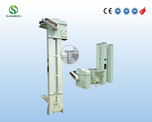 রাইস মিলের জন্য 0.75Kw 220V উল্লম্ব শস্য যন্ত্রপাতি শস্য বালতি লিফট
