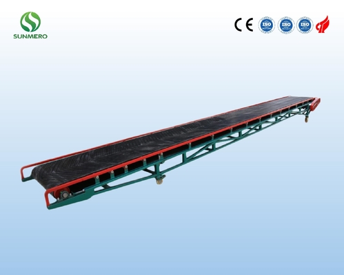 400mm প্রস্থ 1.5m/S সম্পূর্ণ স্বয়ংক্রিয় শস্য যন্ত্রপাতি পরিবাহক বেল্ট সিস্টেম