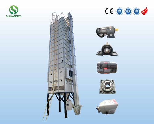 26 টন প্রতি ব্যাচ গম শস্য ড্রায়ার 5.5kW বড় ক্ষমতা