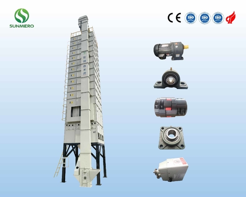 ISO14001 অনুমোদন সহ 15T স্বয়ংক্রিয় ধানের শস্য ড্রায়ার শিভার্স গ্রেইন ড্রাইং সিস্টেম