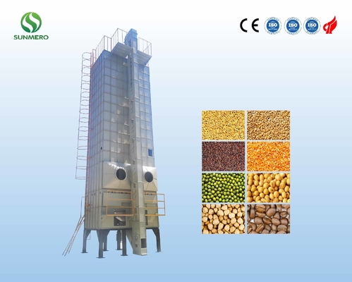 ISO14001 প্রত্যয়িত উল্লম্ব স্বয়ংক্রিয় শস্য ড্রায়ার সুবিধাজনক 30T