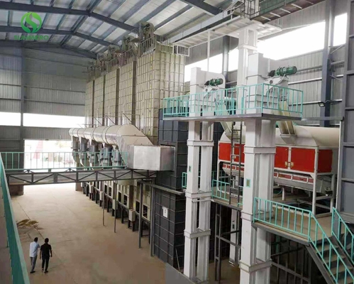 রাইস মিলিং প্ল্যান্টের জন্য 400M3/H 3Kw স্ক্র্যাপার চেইন কনভেয়ার