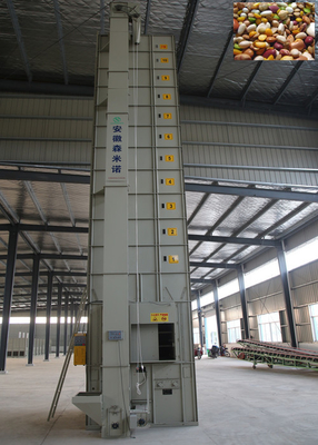 5.5kW ক্রস ফ্লো কর্ন ব্যাচ ড্রায়ার 15 টন উচ্চ শুকানোর দক্ষতা