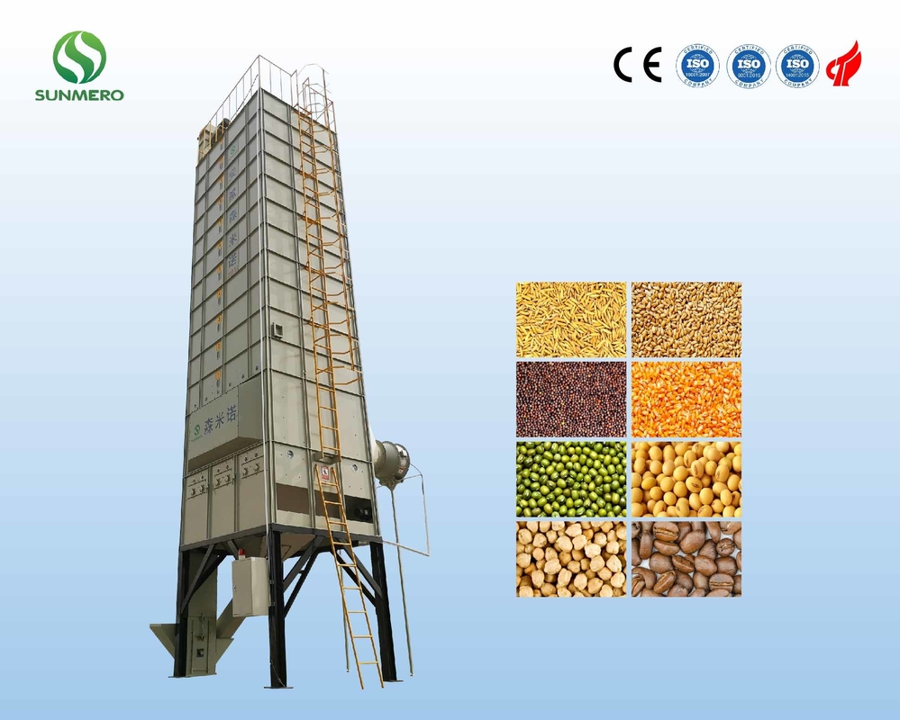 ধান শুকানোর জন্য ISO14001 রিসার্কুলেটিং টাইপ মিক্সড ফ্লো ড্রায়ার
