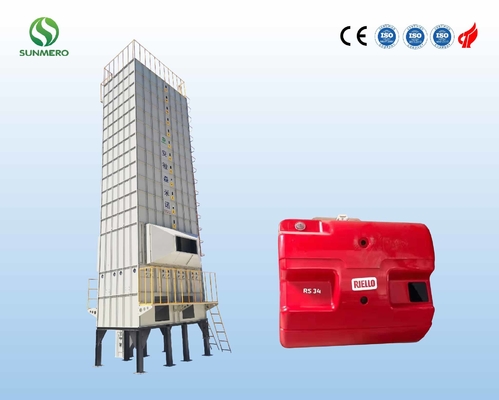 ISO9001 30 টন পোর্টেবল রাইস ড্রায়ার মেশিন গম ভুট্টা ধানের জন্য কৃষি